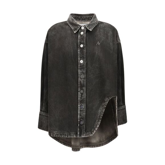 The Attico Women Denim Shirt